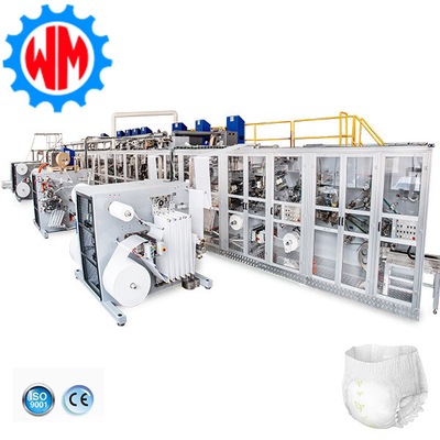 comprar Máquina para hacer pañales para bebés con control PLC con personalización profesional online manufacture