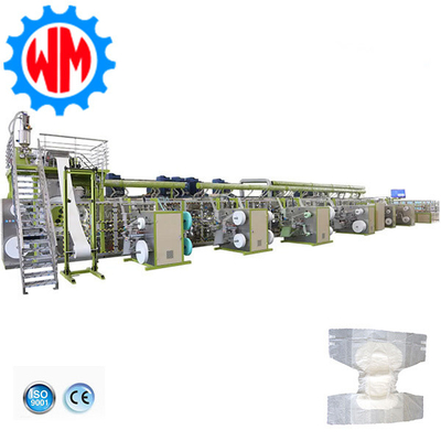 comprar 2025 Nueva máquina de hacer pañales para adultos de fácil operación de servicio completo de 400 kW con CE Fabricación en línea