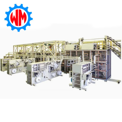 comprar Equipo de fabricación de pañales para adultos 300pcs/min Máquina de fabricación de pañales para la venta online manufacture