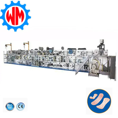 comprar Equipo de fabricación de servilletas sanitarias inteligentes Womeng con sistema de embalaje online manufacture