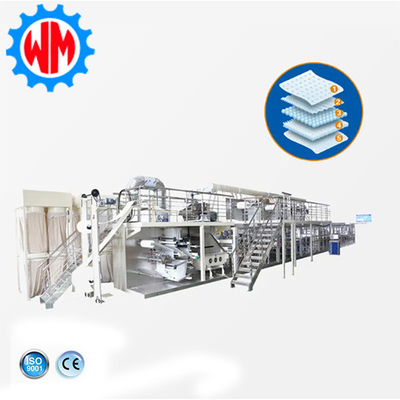 comprar 2025 Nueva línea de producción de almohadillas de enfermería de alta eficiencia con sistema de embalaje Fabricación en línea