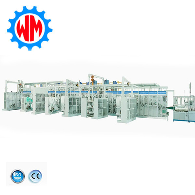 comprar Ventas globales de alta velocidad de la máquina de fabricación de calzoncillos de la línea de la almohadilla de la ropa interior Control PLC Fabricación en línea