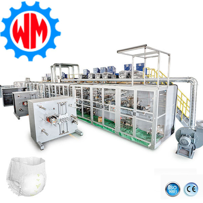 comprar Fabrica de proveedores 800 pcs/min Máquina para hacer pañales para bebés Control PLC Mantenimiento fácil online manufacture