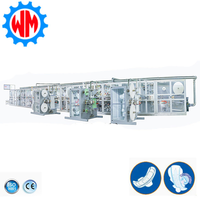 comprar Línea de producción profesional de compresas sanitarias con exportación de materia prima Fabricación en línea