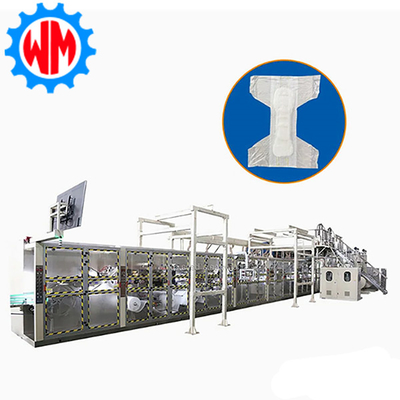 comprar Aplicable a Europa Máquina de fabricación de almohadillas sanitarias de alta eficiencia con CE Fabricación en línea
