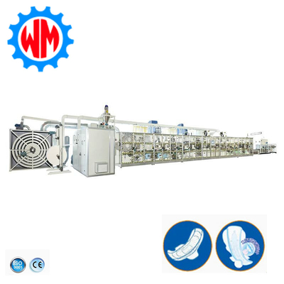 comprar Máquina para fabricar compresas sanitarias de producción estable con instalación y capacitación en el extranjero Fabricación en línea