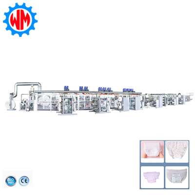 comprar Máquina de fabricación de bragas menstruales de servo completo de alta eficiencia con capacitación en el extranjero Fabricación en línea