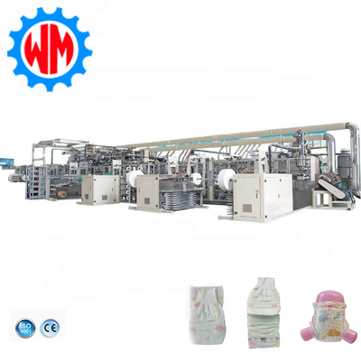 comprar Máquina avanzada para hacer pañales para bebés 800 pcs/min Producción estable Fabricación en línea