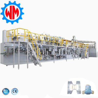 comprar High-Performance Full Servo Adult Diaper Making Machine for Large-Scale Production Needs Fabricación en línea