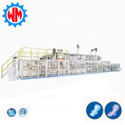 comprar Máquina para fabricar compresas sanitarias totalmente servoasistida, 1200 piezas/min, con exportación de materia prima Fabricación en línea