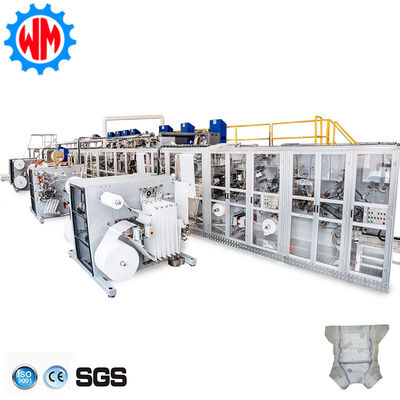 comprar 800Pcs/Min Stable Speed Baby Diaper Making Machine Professional Customization with CE Fabricación en línea