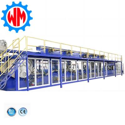 Fábrica profesional Máquina de hacer pañales para adultos de 380V 50Hz con sistema de embalaje