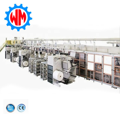 Máquina inteligente para hacer pañales para adultos 380V 50Hz Fabricación de pañales para adultos