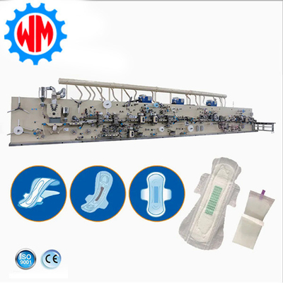 Maquinaria de fabricación de almohadillas sanitarias de servicio completo de alta eficiencia Exportación al sudeste asiático
