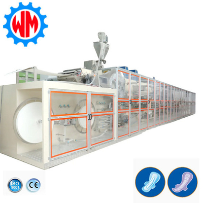 Máquina de fabricación de servilletas sanitarias de alta calidad de servicio completo Exportación global con CE