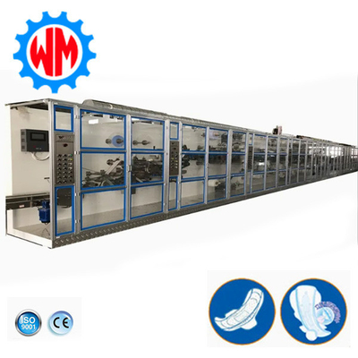 Fabrica de fabricación línea de producción de servilletas sanitarias con acreditación profesional