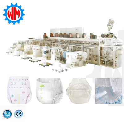 2025 Nueva máquina de fabricación de pantalones de entrenamiento para bebés de alta eficiencia con fábrica profesional