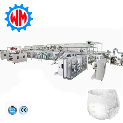 Línea de producción de pantalones de entrenamiento para bebés de nueva tecnología con CE Exportación a Europa