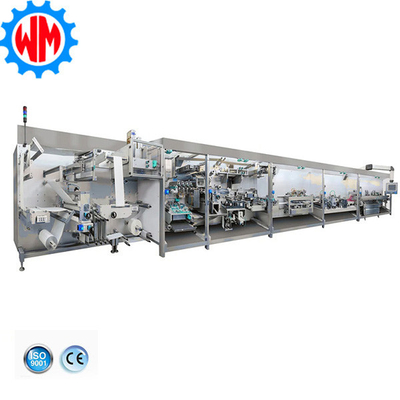 Máquina de embalaje de pañales/pads sanitarios de alta velocidad con CE