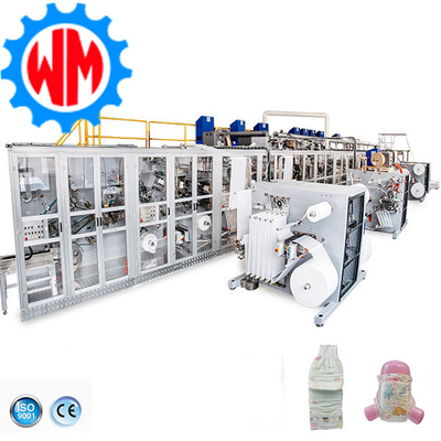 Máquina de fabricación de pañales para bebés con certificación CE