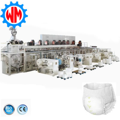 Máquina de fabricación de pantalones de entrenamiento para bebés de alto rendimiento para una producción suave y rápida